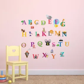 Courtney Alphabet Cute Wall Decal