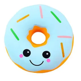 25cm*25cm*9.5cm blue Slow rebound super-large donut squishy, a stress-relieving toy AZ22227