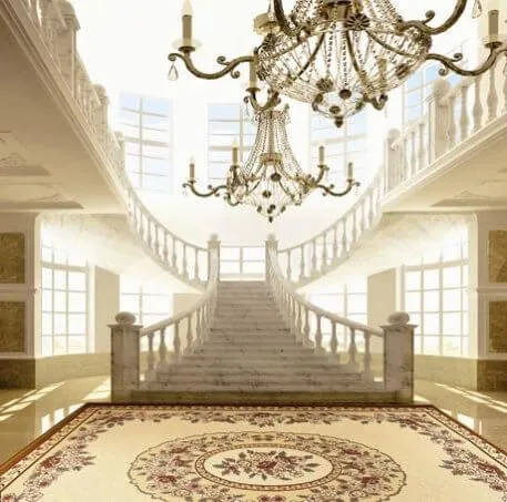 3x4m Carpet Staircase Wedding Photography Backdrop (Design 3) - CLEARANCE