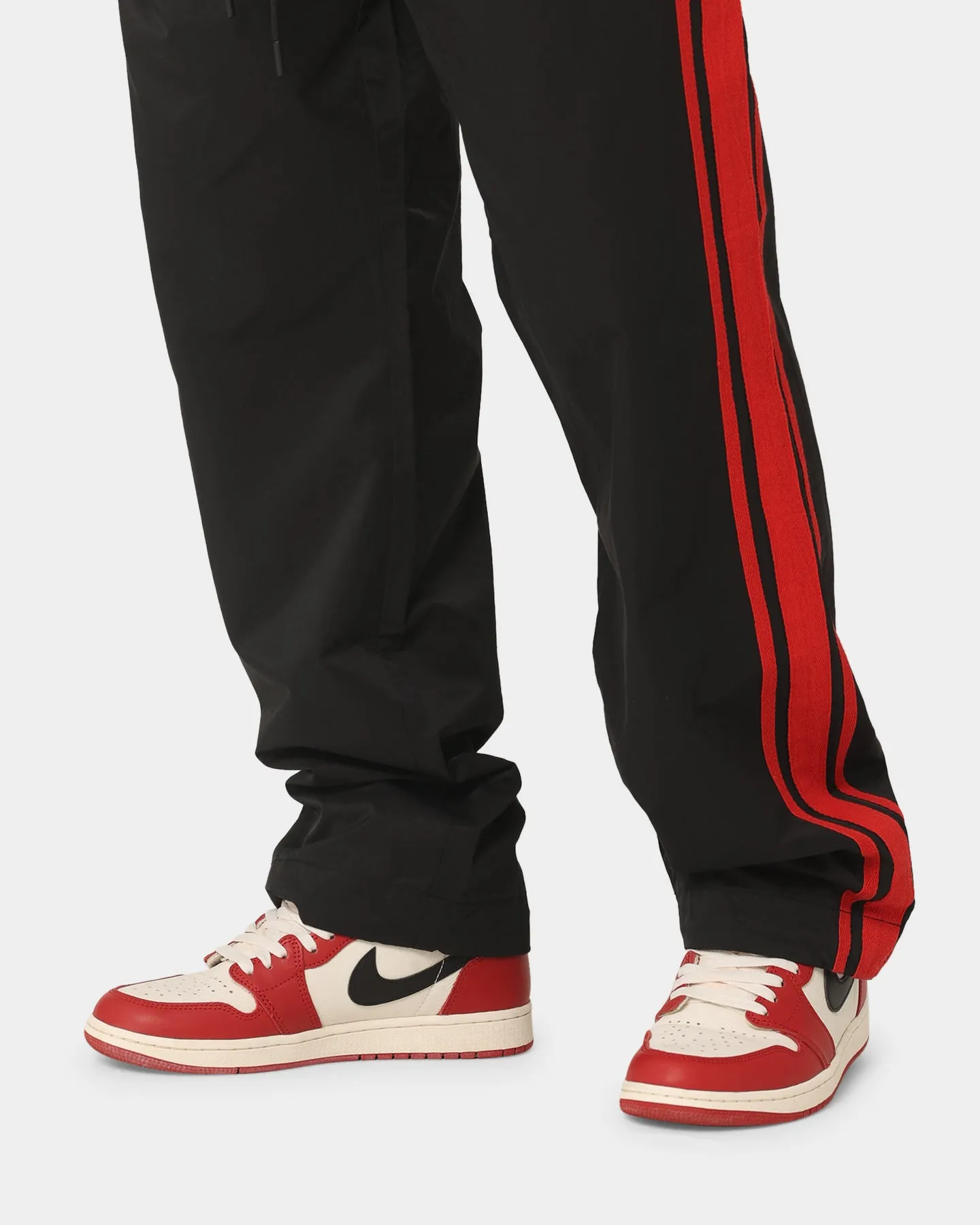 404 Racer Trackpant Black/Red