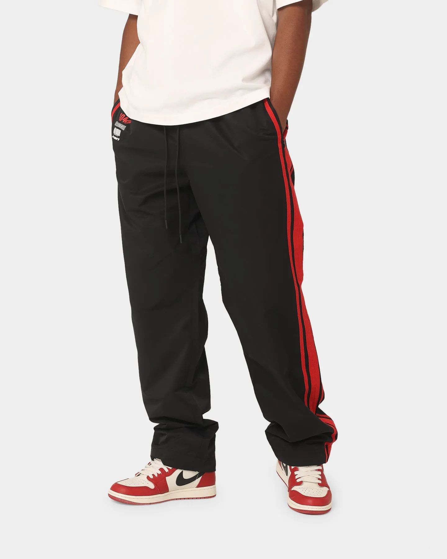 404 Racer Trackpant Black/Red