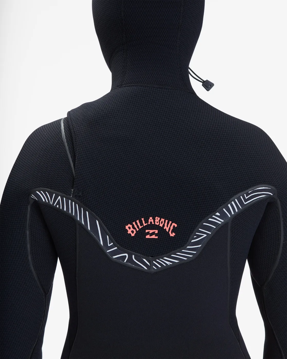 5/4 Furnace Chest Zip Hooded Wetsuit - Midnight Trails