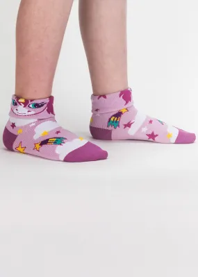 99% Unicorn Kids' Cuff Ankle Socks