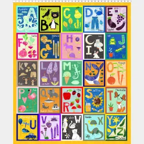 ABC's Of Color - Alphabet Multi Panel