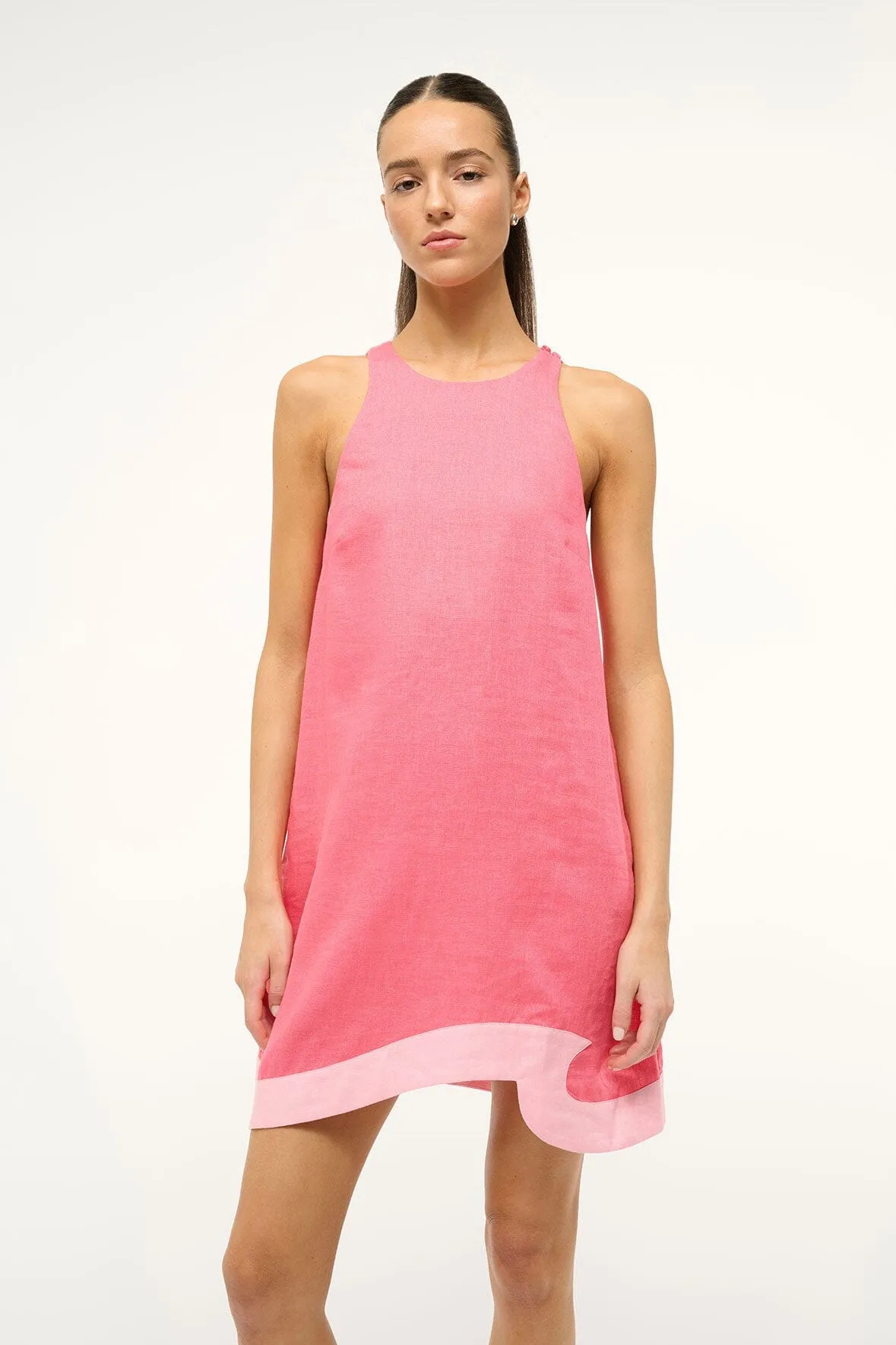 ALLORI DRESS | CORAL PARADISE PEARL PINK