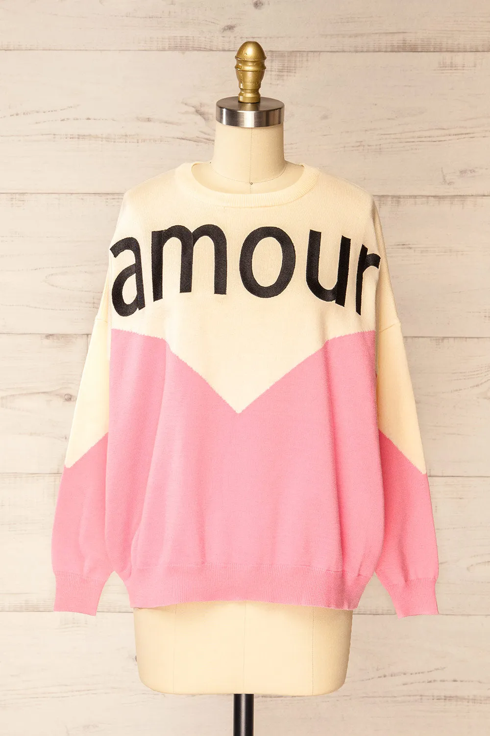 Alovia | Oversized "Amour" Sweater