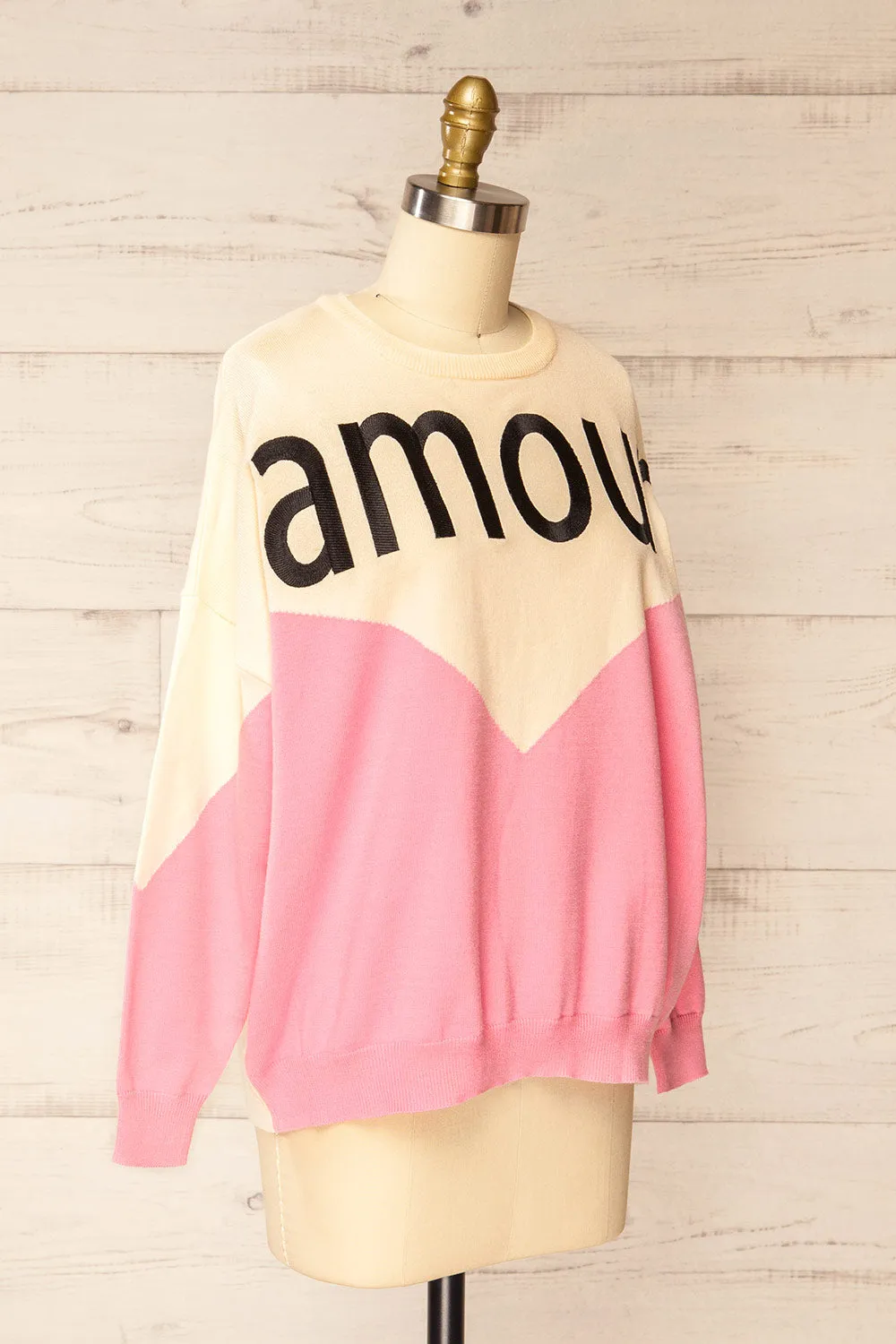 Alovia | Oversized "Amour" Sweater