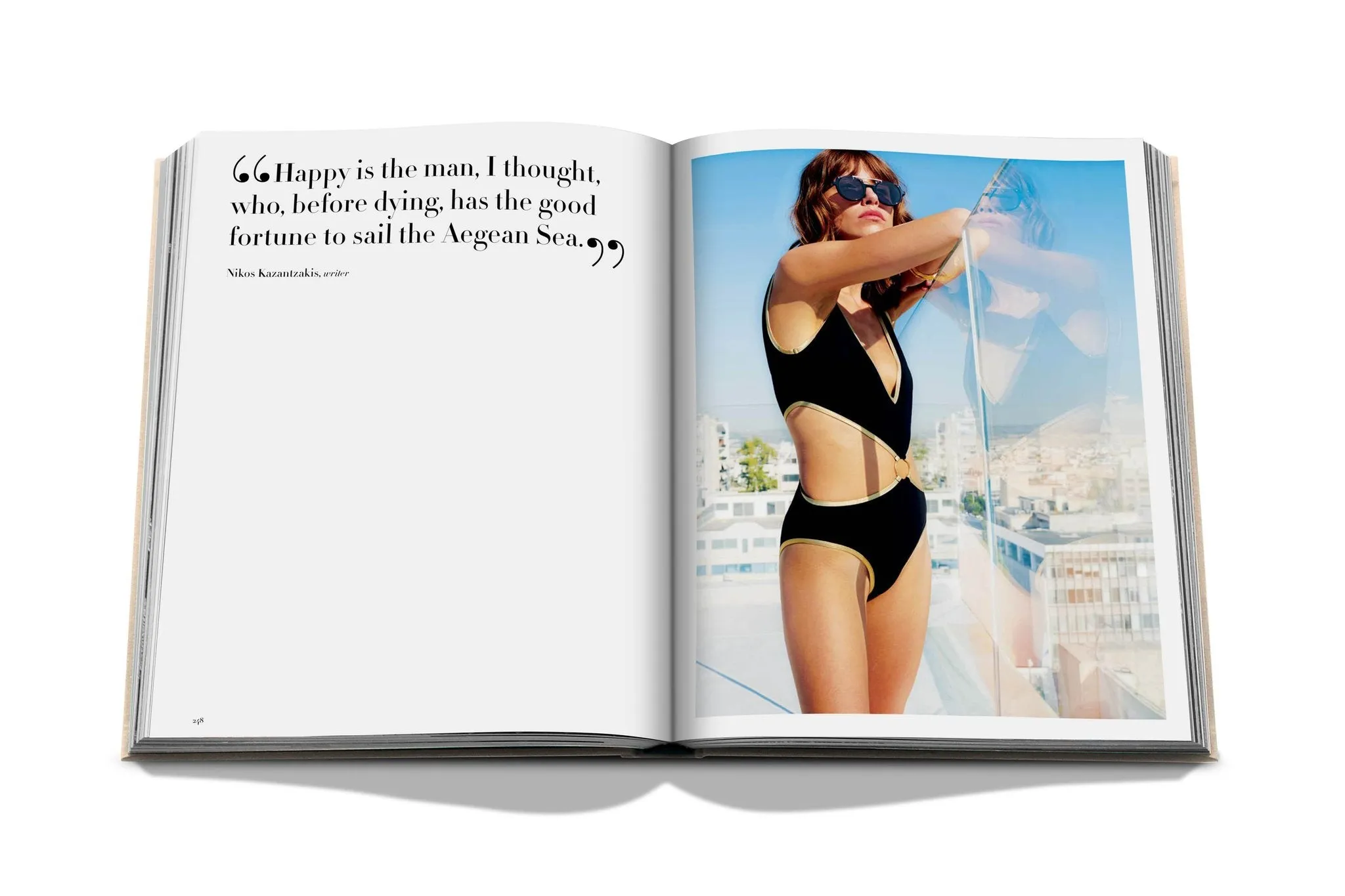 ASSOULINE Athens Riviera Hardcover Book by Stéphanie Artarit