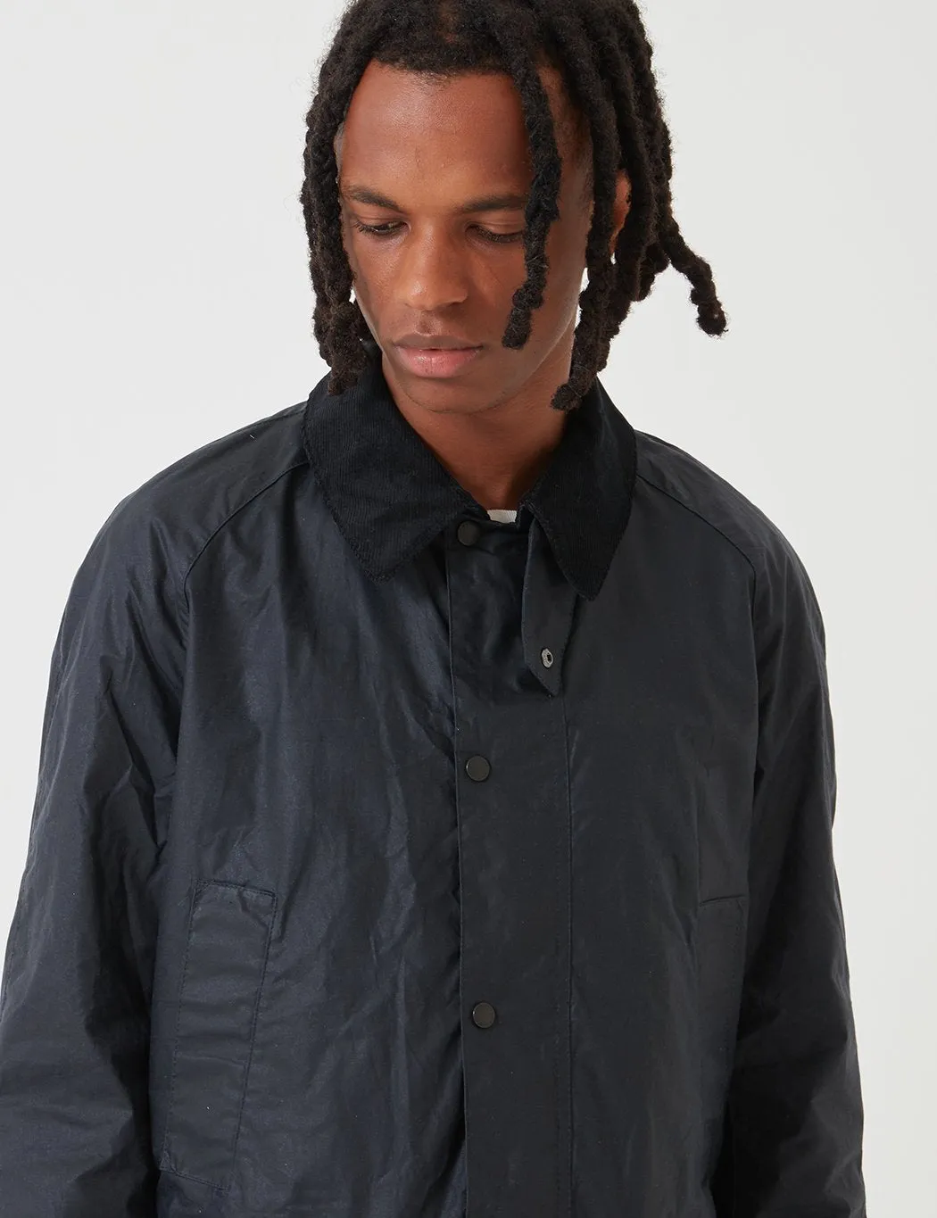 Barbour Lightweight Ashby Wax - Royal Navy Blue