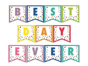 BEST DAY EVER! Banner | Confetti Crush | UPRINT | Schoolgirl Style