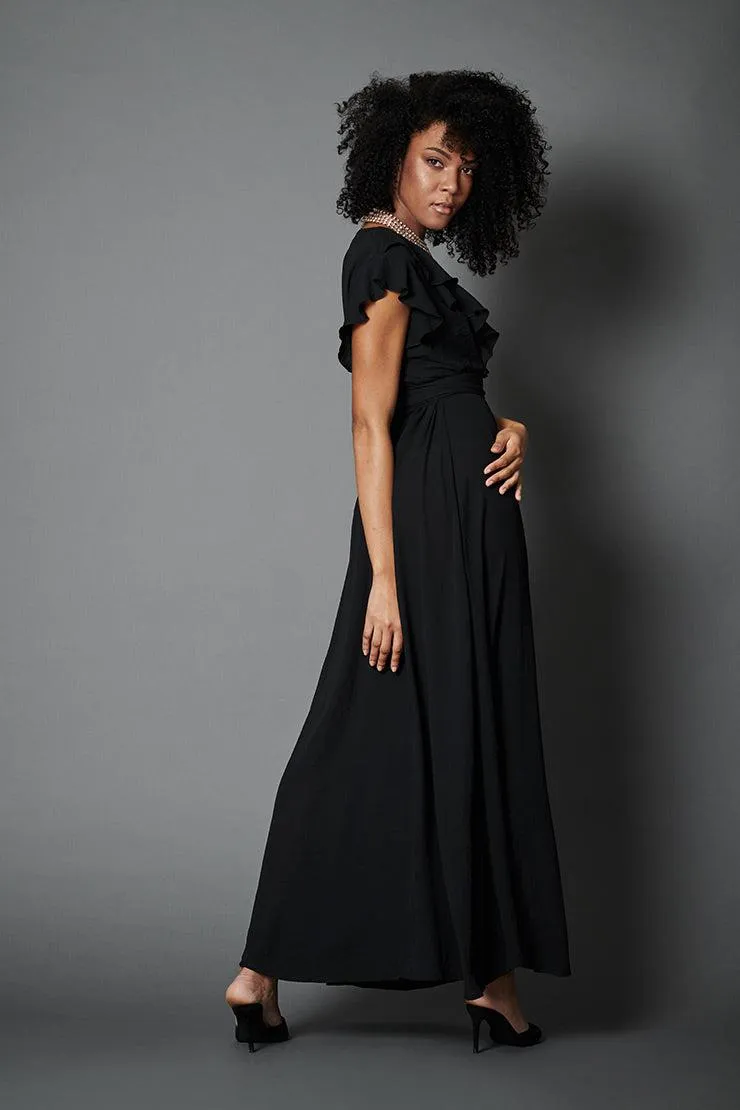 Birkin Black Maxi Dress