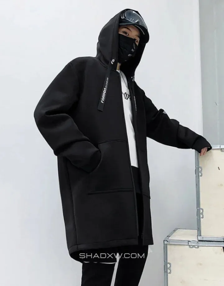 Black Techwear Jacket