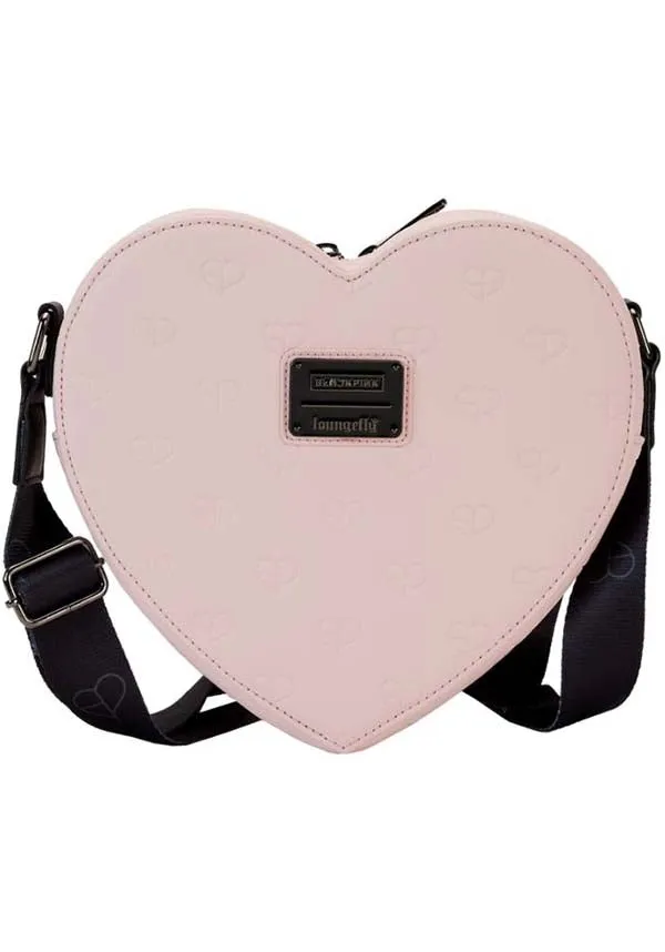 Blackpink: All-Over-Print Heart Shaped | CROSSBODY BAG