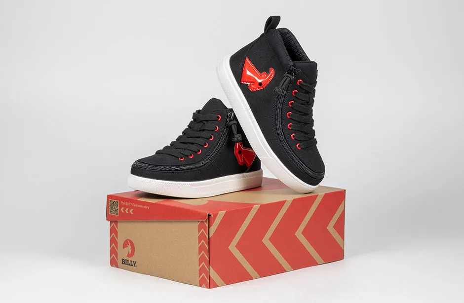 Black/Red Light Ups BILLY Classic D|R High Tops