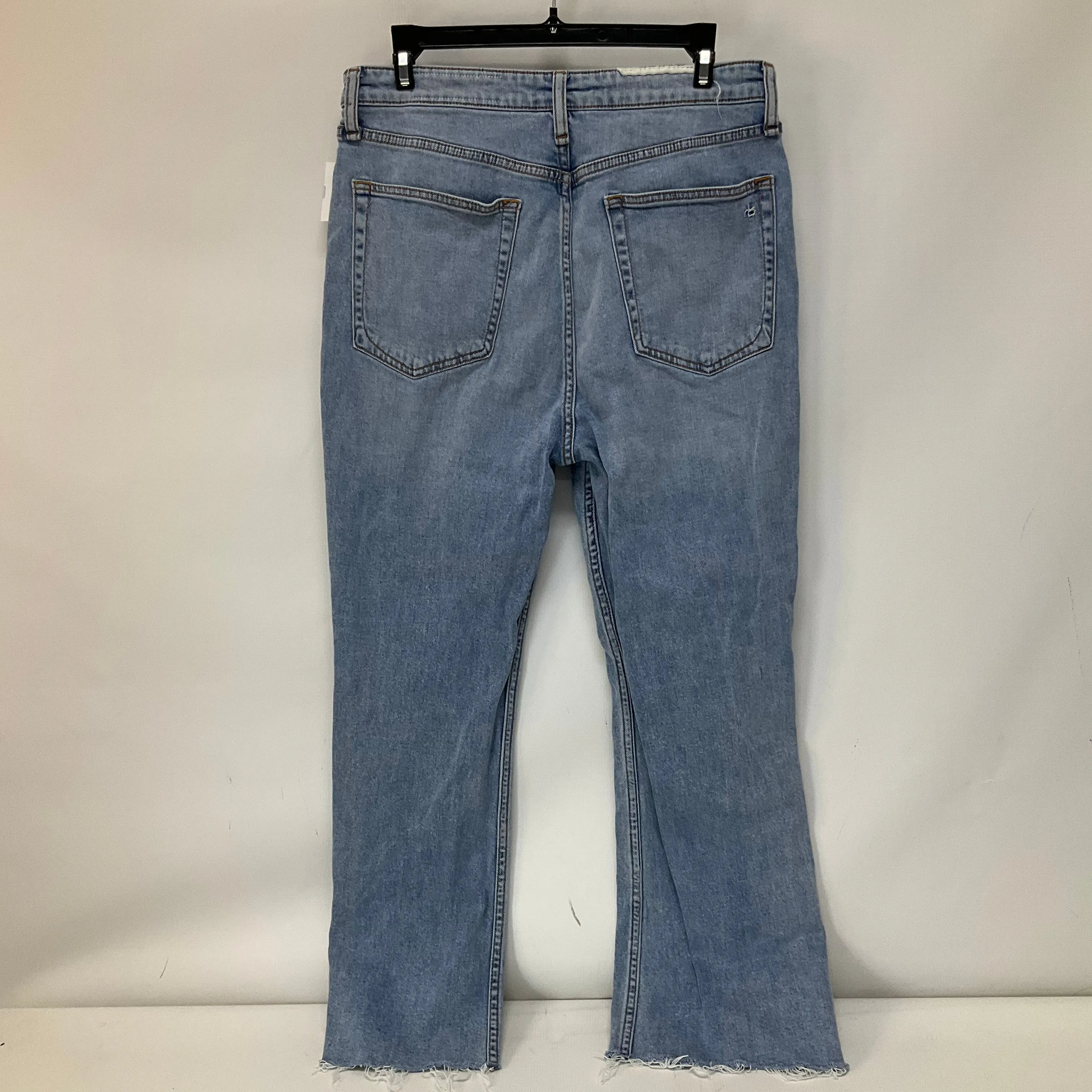 Blue Denim Jeans Boyfriend Rag & Bones Jeans, Size 10