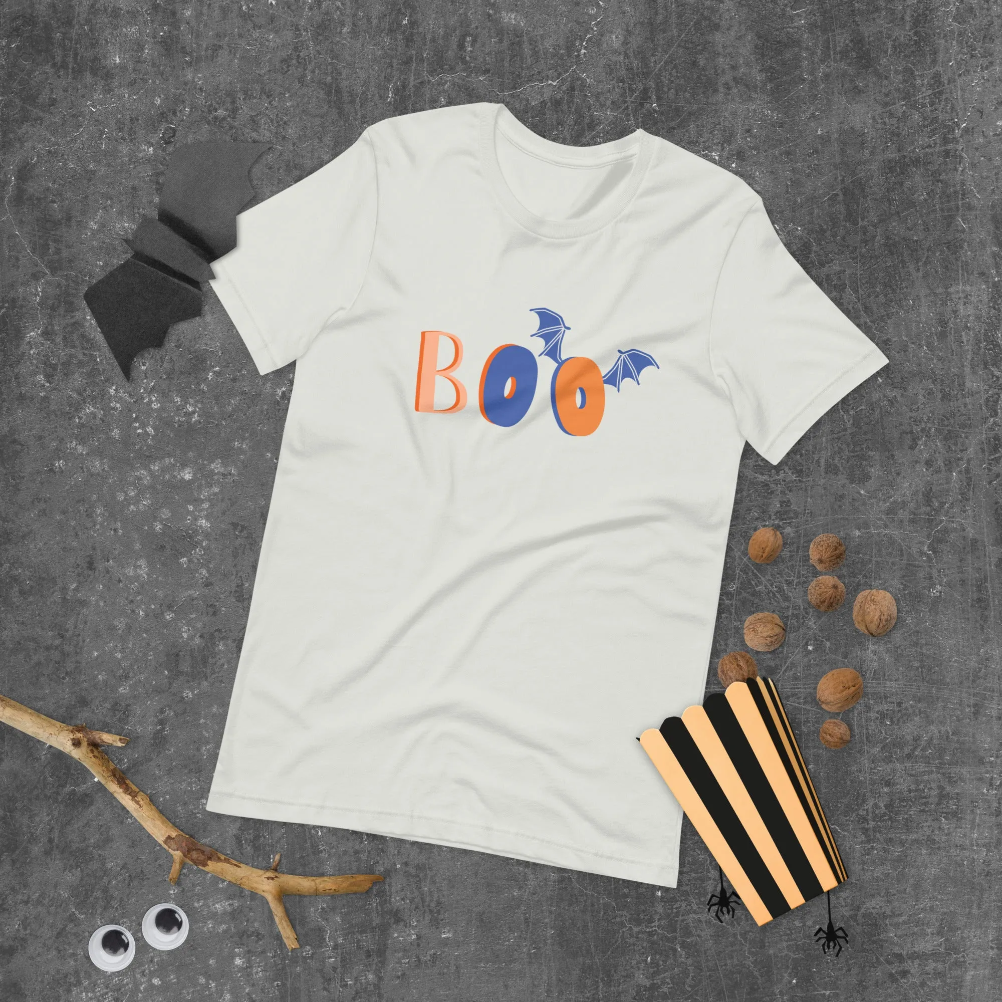 BOO Halloween Bat Unisex t-shirt