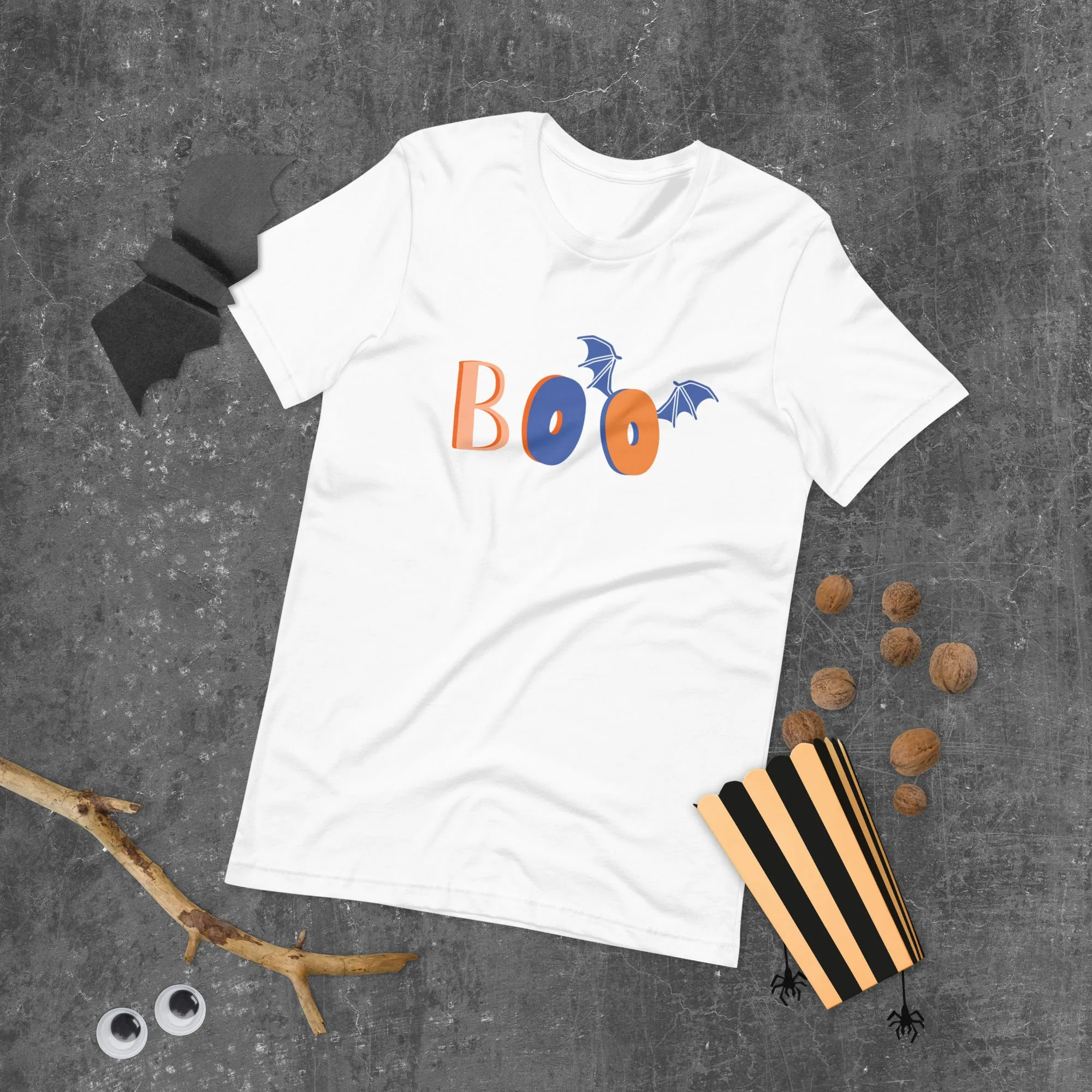 BOO Halloween Bat Unisex t-shirt