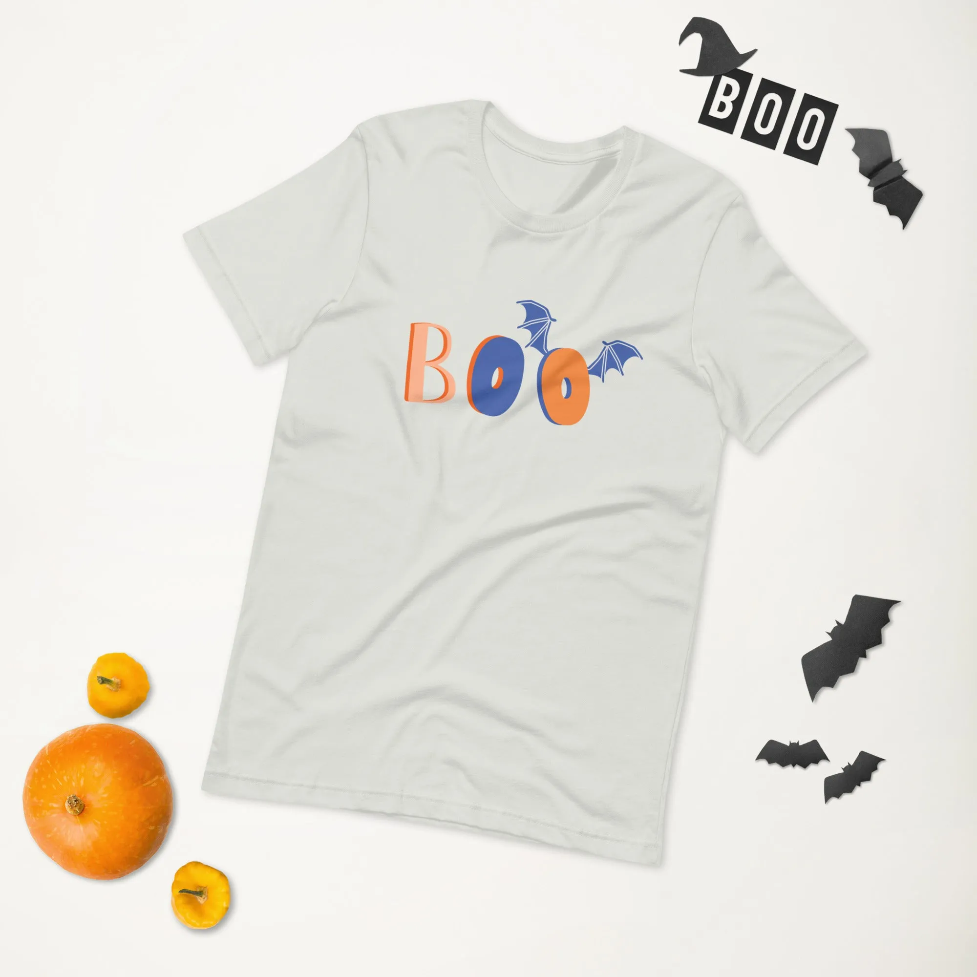 BOO Halloween Bat Unisex t-shirt