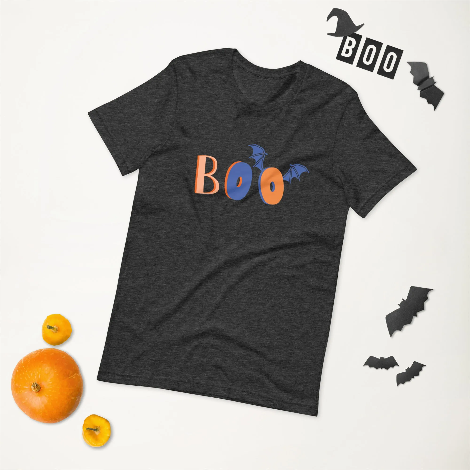 BOO Halloween Bat Unisex t-shirt