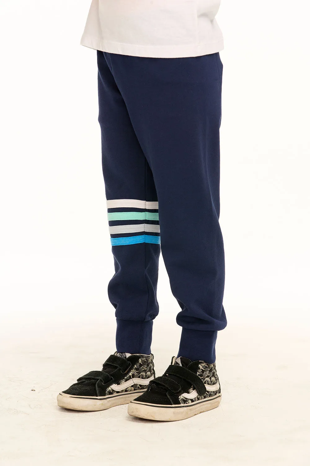 Boy's Coastin' Stripe Joggers