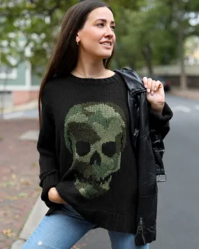 CAMO SKULL CREW CHUNKY