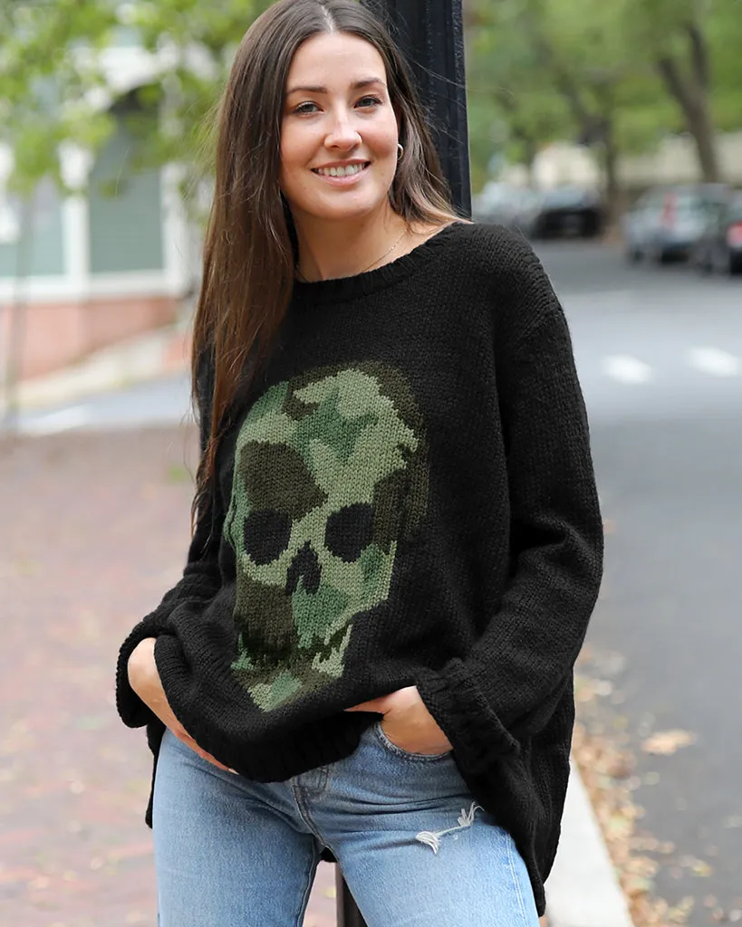 CAMO SKULL CREW CHUNKY