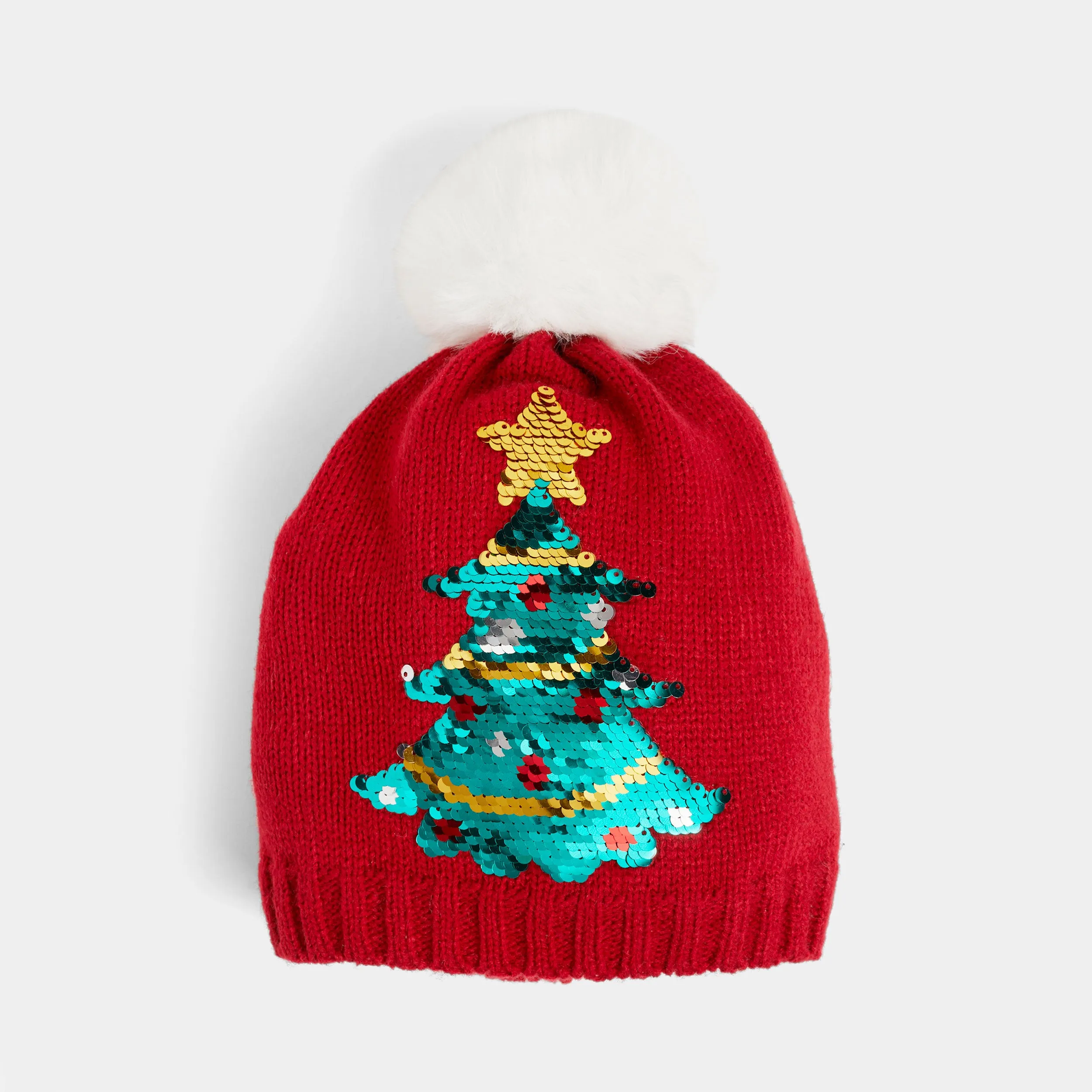 Christmas Novelty Hat - Sequin Tree