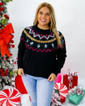 Christmas Sequin Sweater