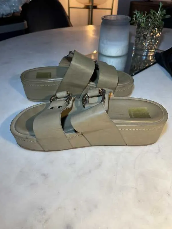 CICI SANDALS KHAKI STELLA - re:vita