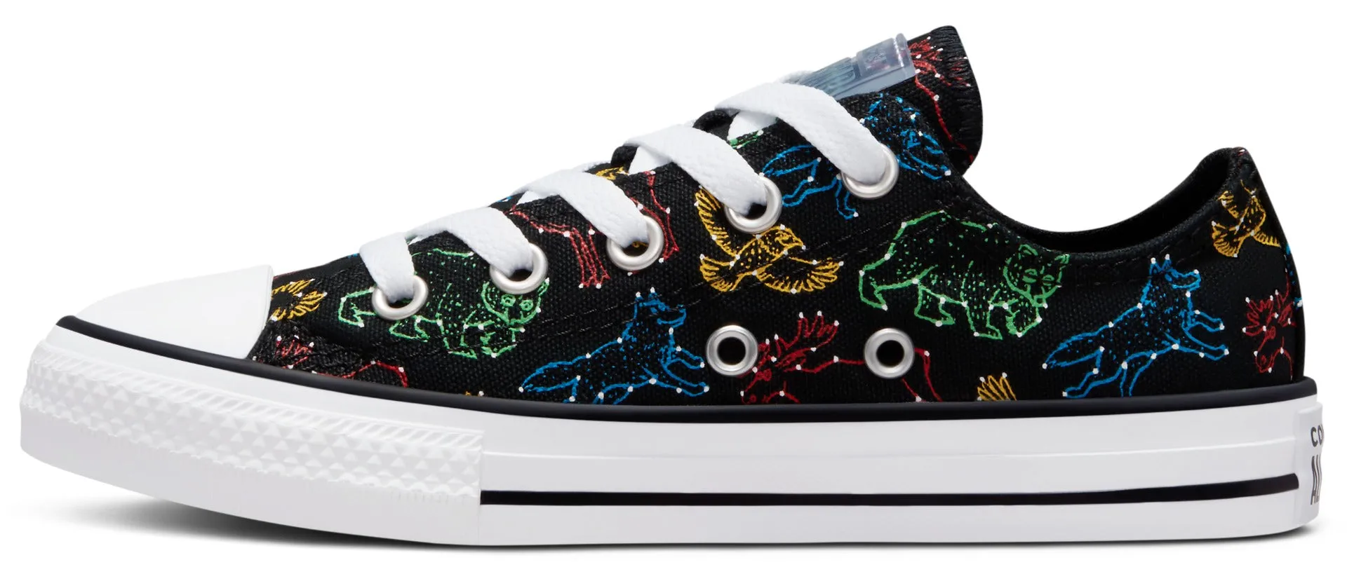 Converse Kids Chuck Taylor All Star Low Top Constellations Black