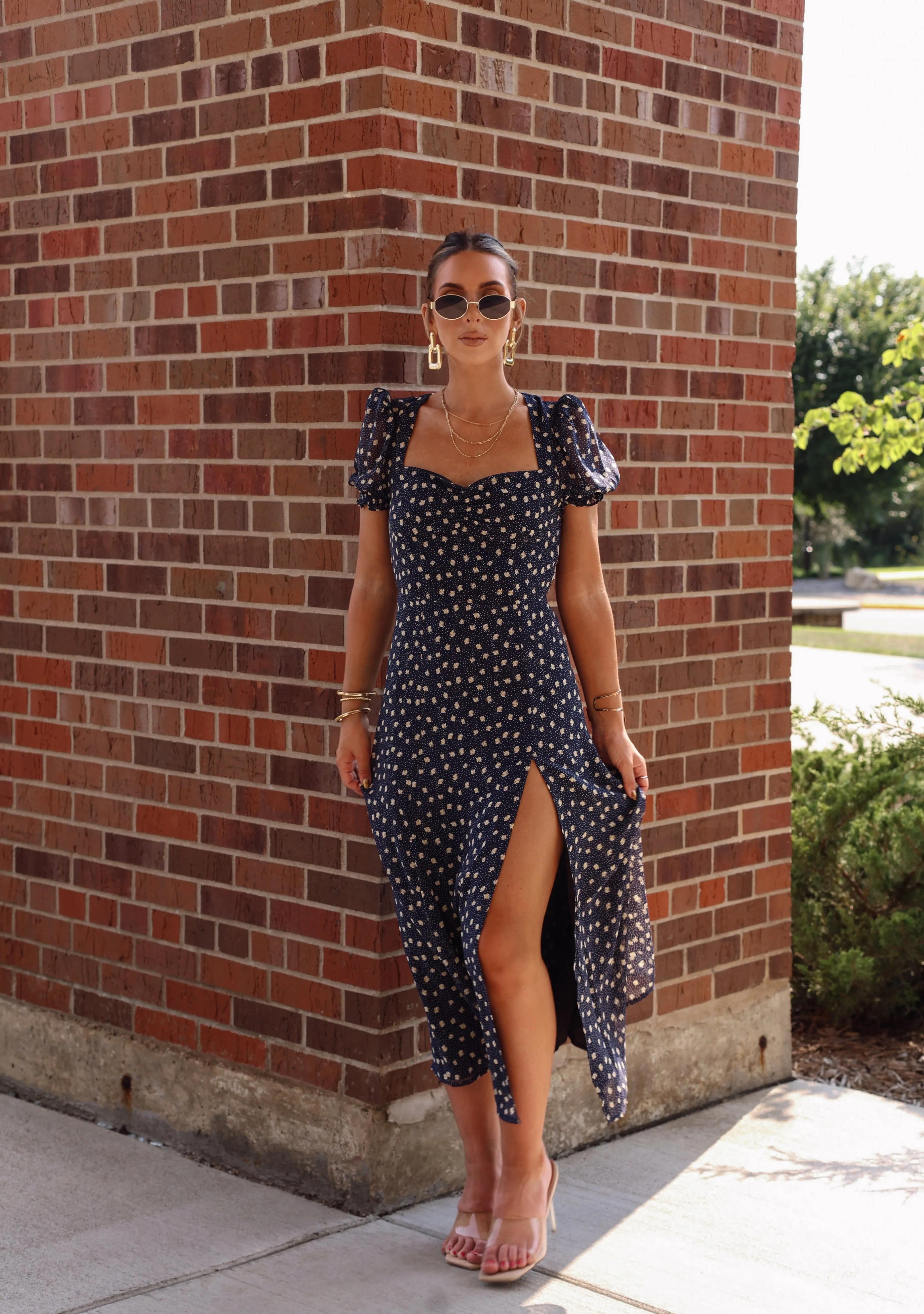 Country Club Chic Midi Dress