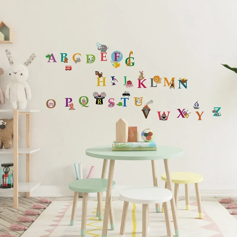 Courtney Alphabet Cute Wall Decal