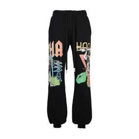 CROWN ROYALE WIDE LEG JOGGERS