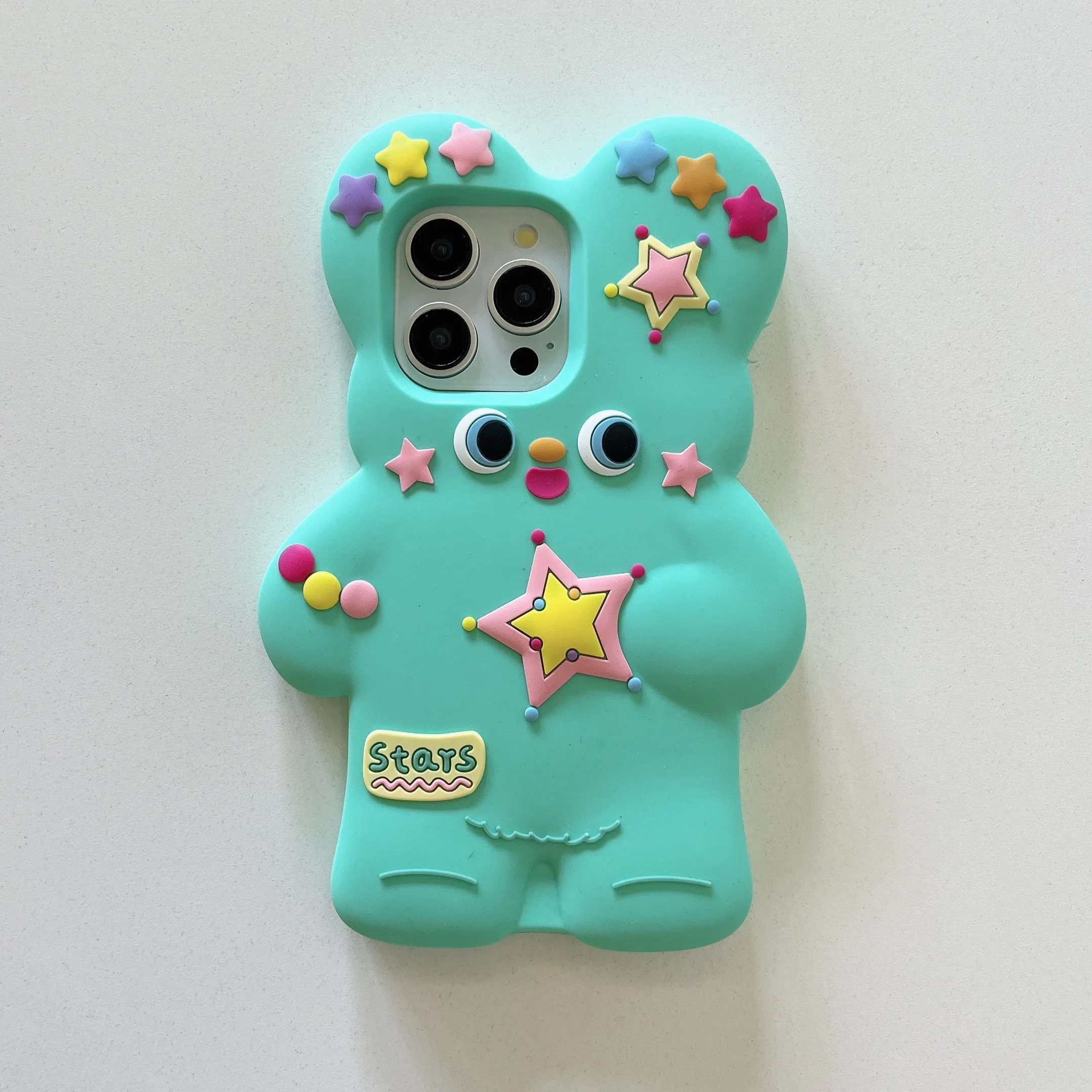 Cute Stars Baby Designer Silicon Case for iPhone