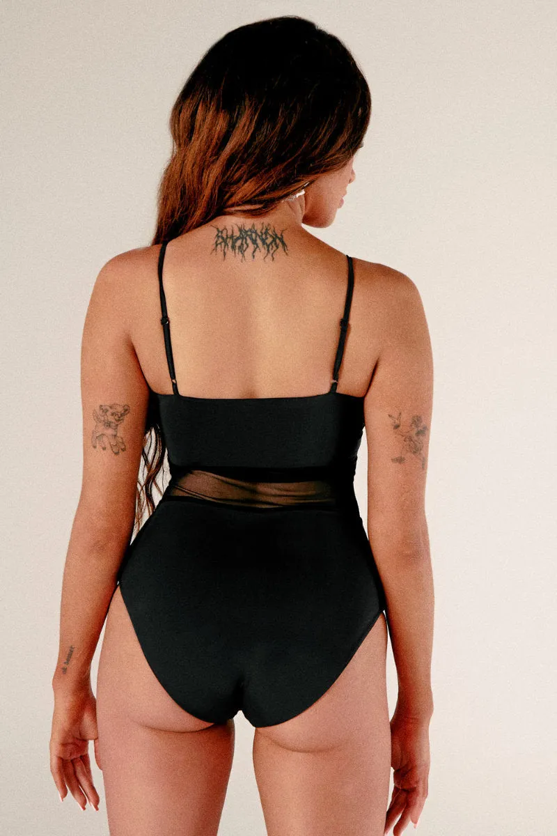 CXIX Baddies Bodysuit - Onyx