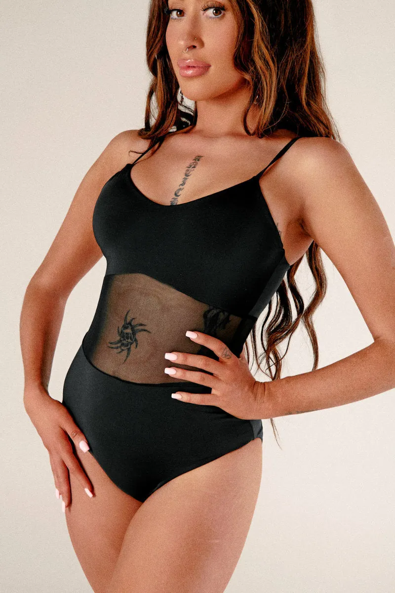 CXIX Baddies Bodysuit - Onyx