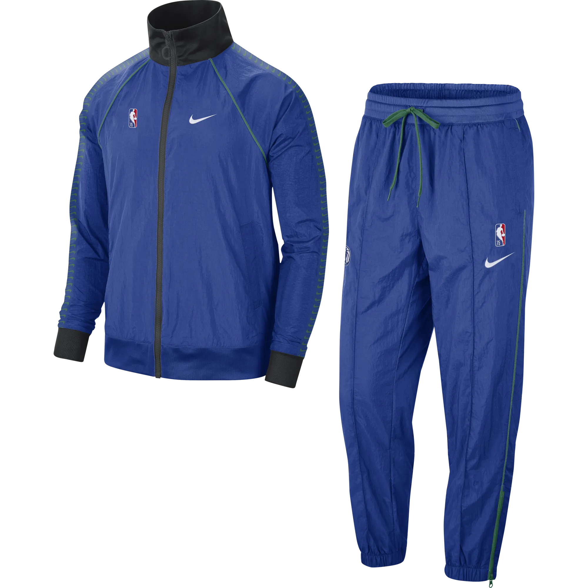 DALLAS MAVERICKS NIKE 21-22 CITY EDITION MIXTAPE COURTSIDE ROYAL TRACKSUIT