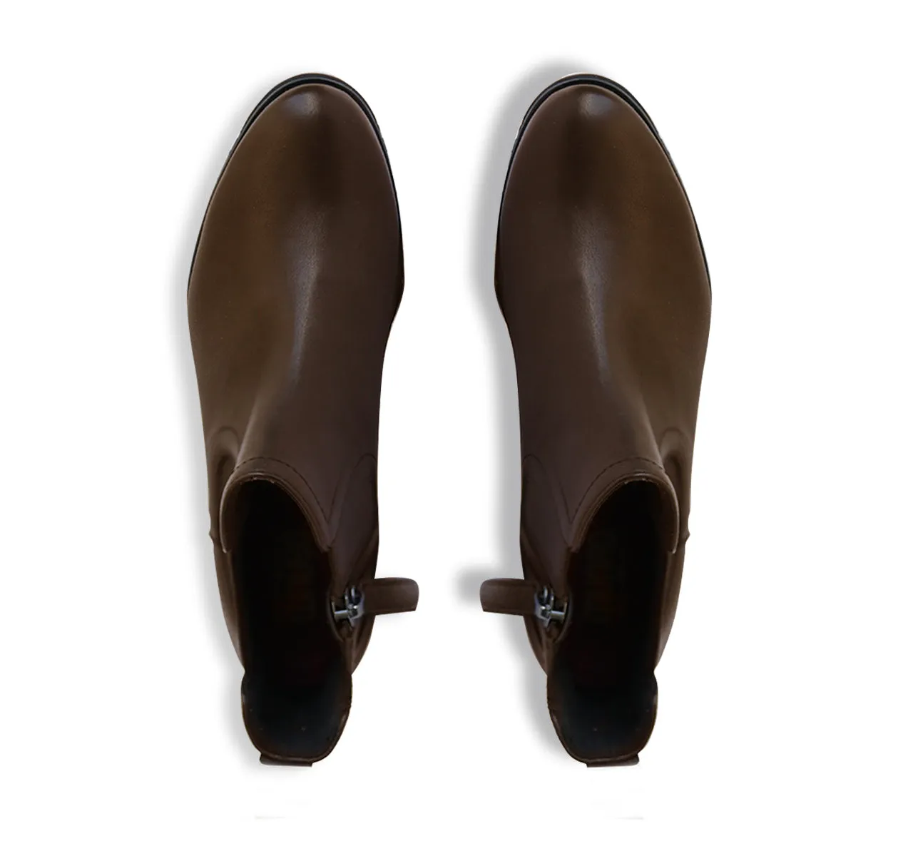 DARCY-CHOCOLATE TUMBLED LEATHER