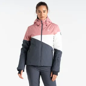 Dare 2B Women's Ice III Waterproof Insulated Ski Jacket (Dusty Rose/Ebony)