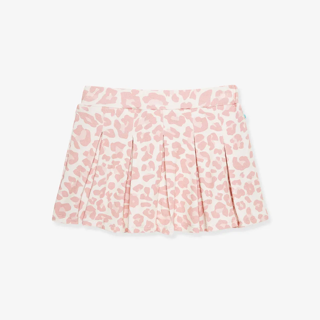 Delaney French Terry Pleated Skort