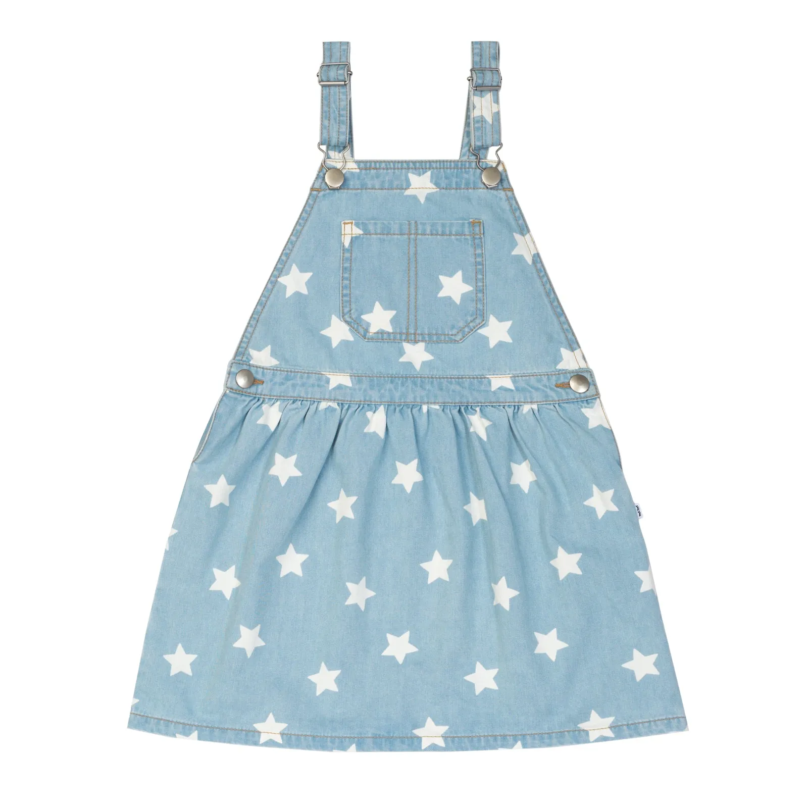 Denim Stars Tank Skirt Overall