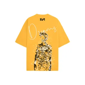 Dreams Mustard- Oversized T-shirt