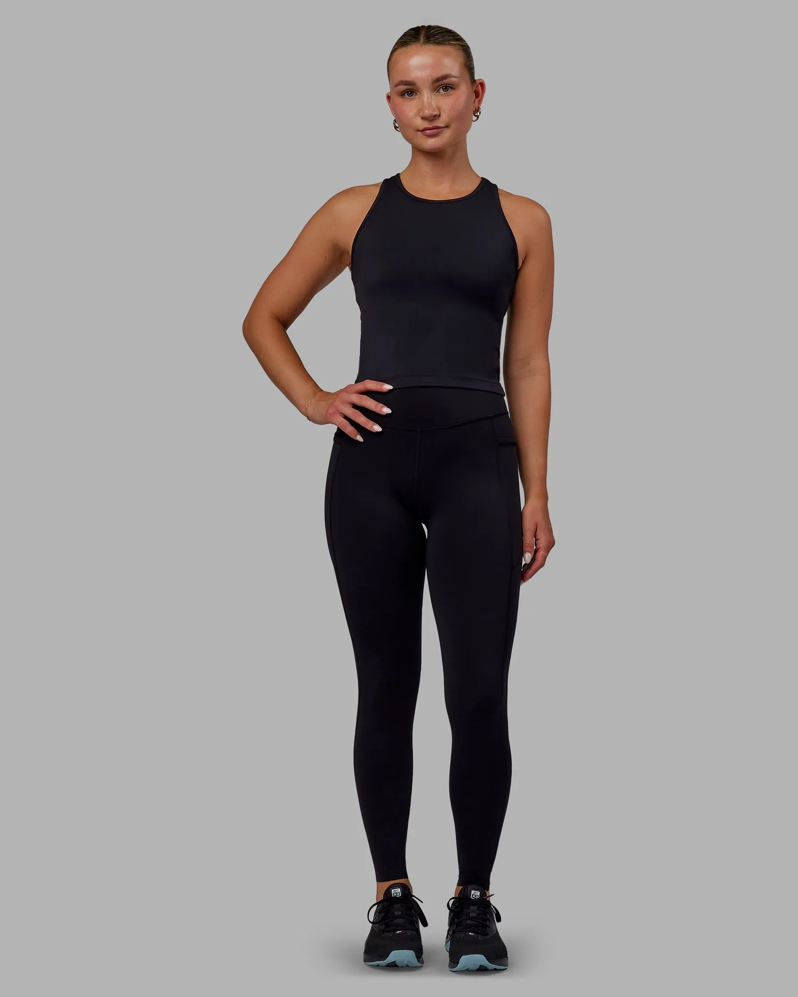 Elite Full Length Leggings - Black