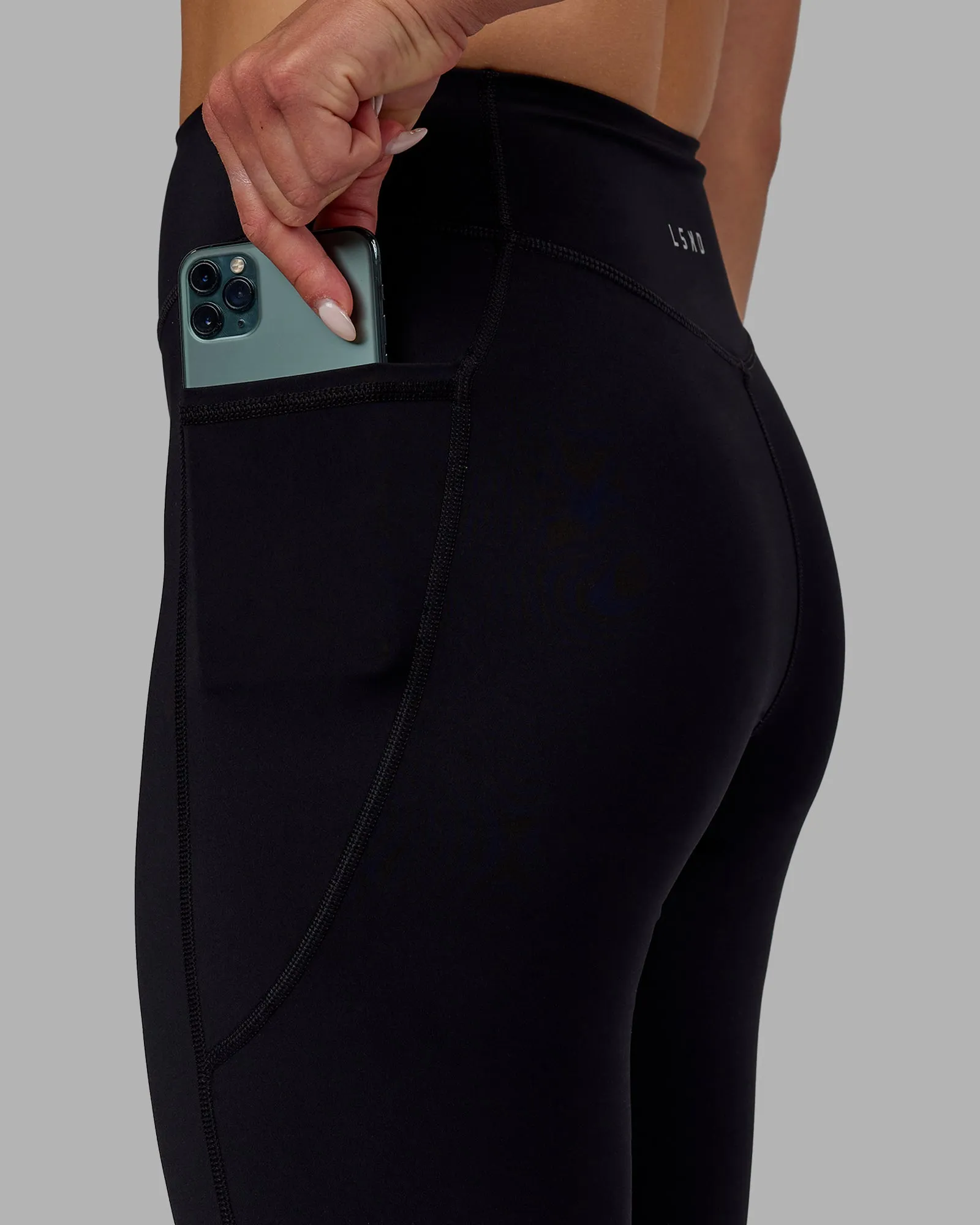 Elite Full Length Leggings - Black