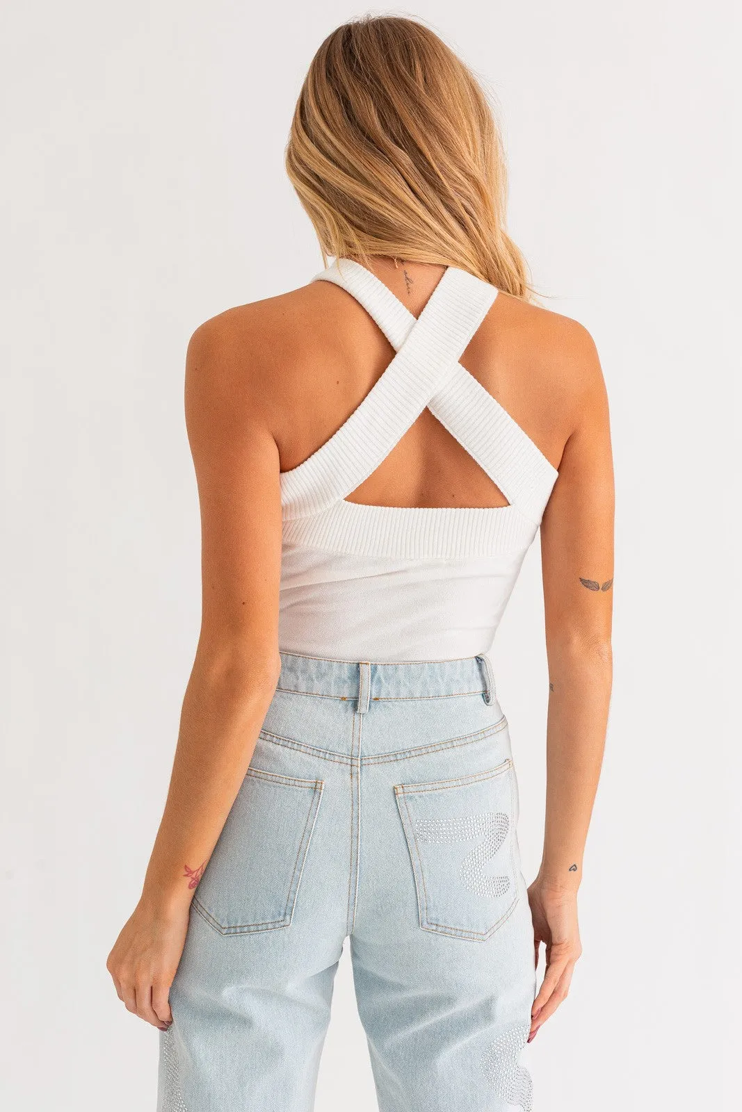 Emery Halter Bodysuit