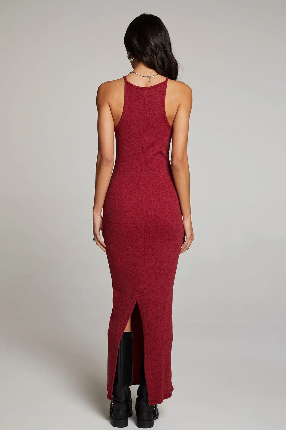 Emma Blood Red Maxi Dress