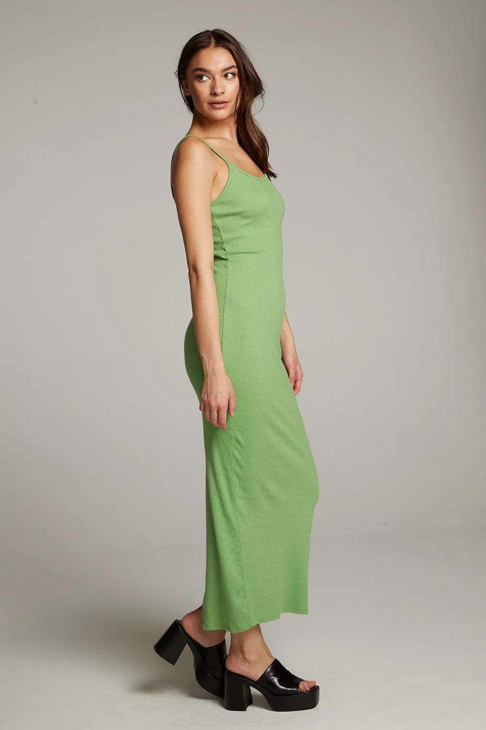 Emma Piquant Green Maxi Dress