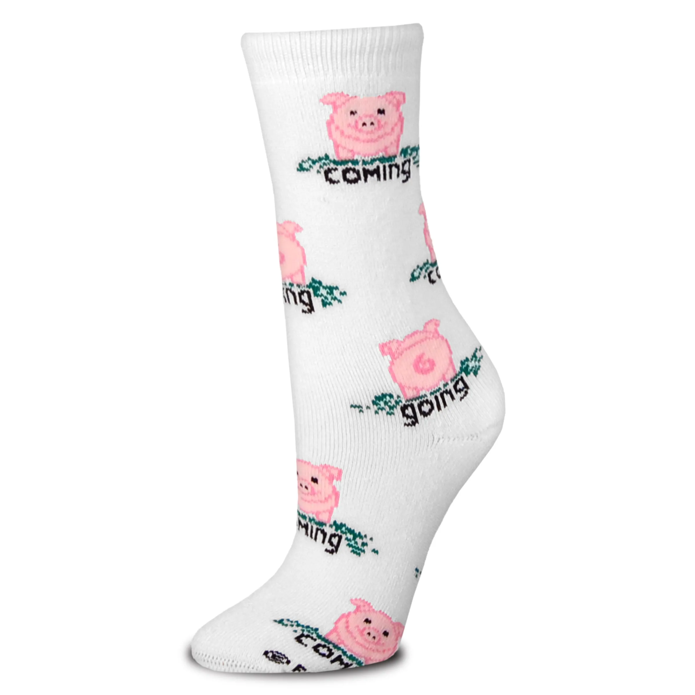 FBF Pig Coming and Going Socks