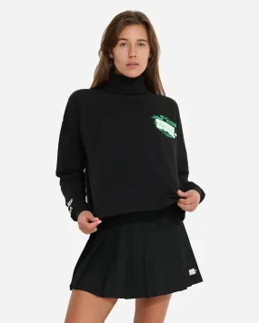 Finesse x X-girl Long Sleeve Turtleneck Black