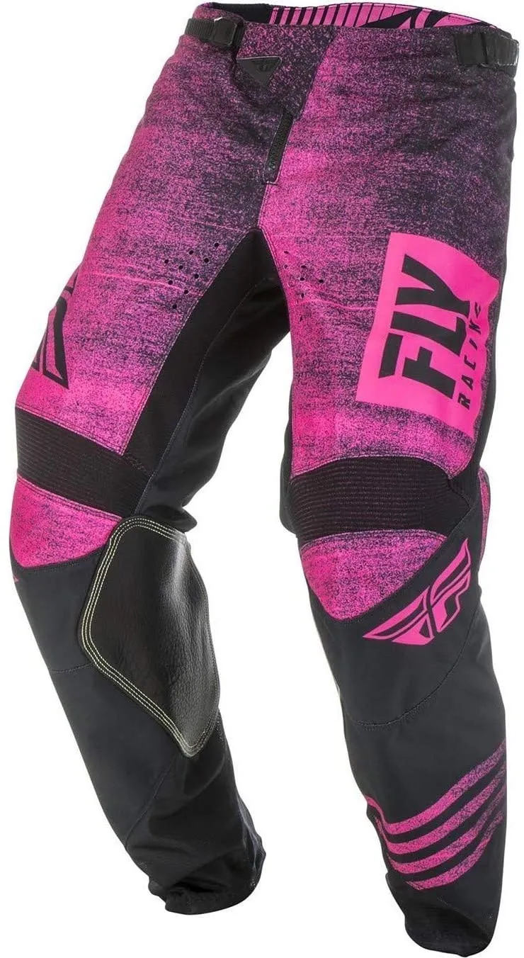 Fly Racing 2019 Kinetic Noiz Youth Motocross Pants - Neon Pink / Black